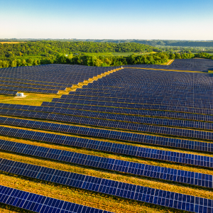 Large-scale solar farm in South Africa producing renewable energy under Section 12B